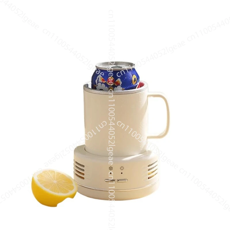 

Small Refrigeration Machine, Beverage Heating, Quick Cooling Cup for Office, Refrigeration and Heating Cup Mat