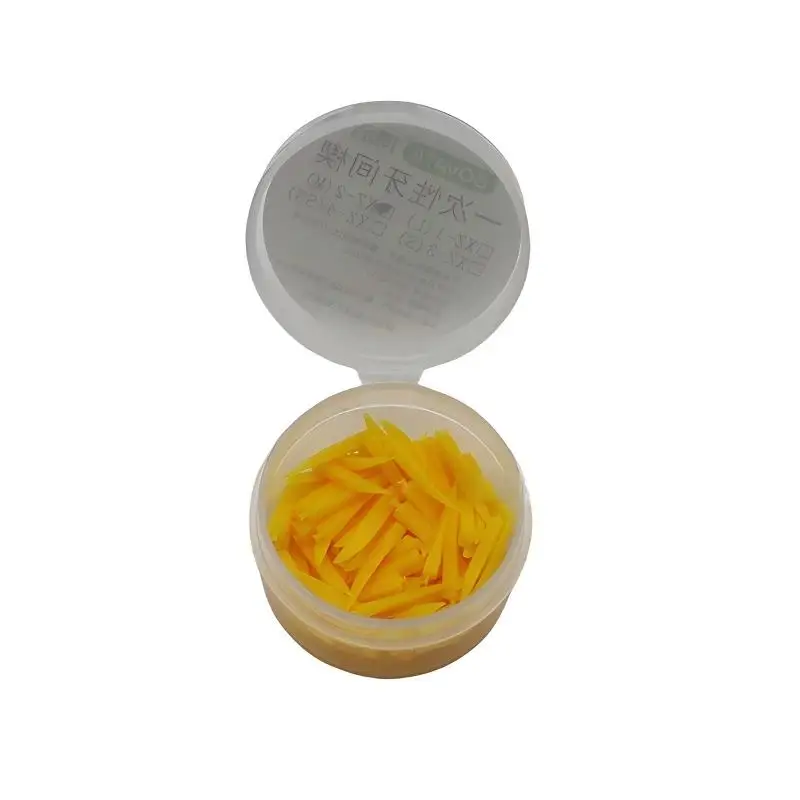 500pcs/Box 4 Colors Disposable Dental Wedges Implante Without End Circular Holes Size Dental Teeth Wedges Plastic