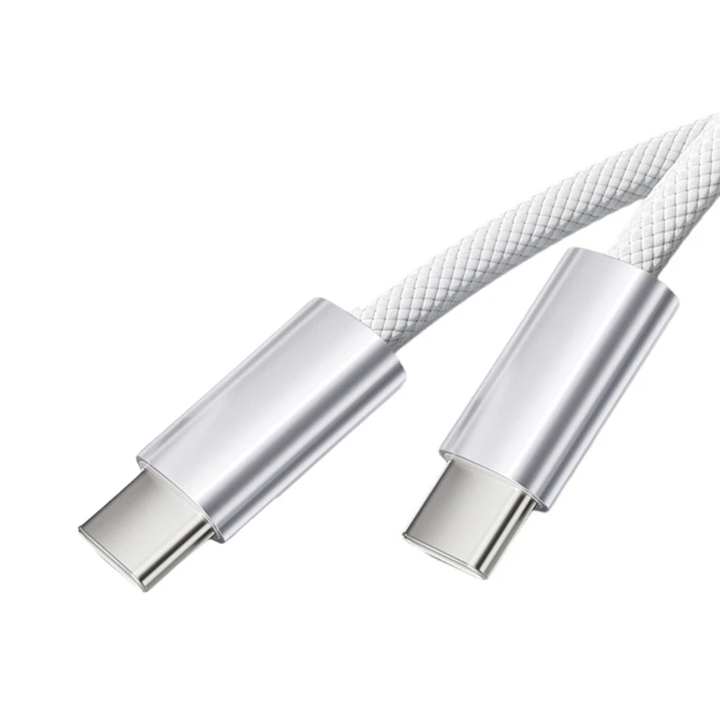 Q5WA 브레이드 타입 C 빠른 충전기 케이블 240W 전력 전달 빠른 동기화 데이터 전송