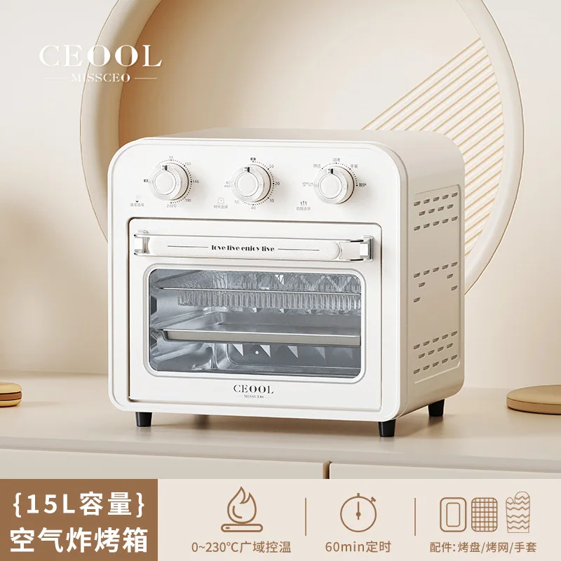 Be suitable for household oven multifunctional 15L large capacity air frying oven customizable