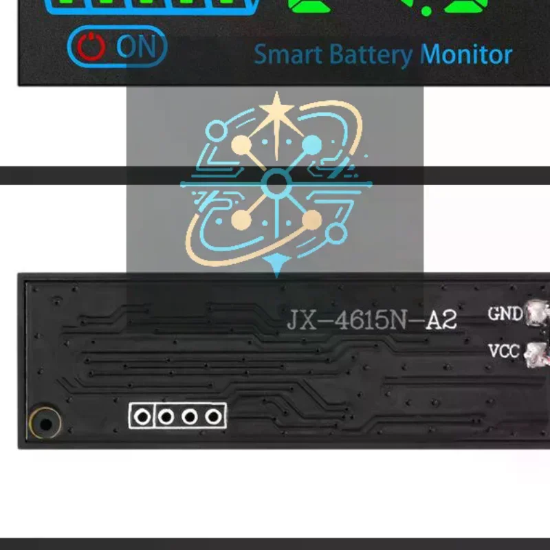 DC7-55V Battery Level Indicator 12V 24V Digital Voltage Meter Board Efficient Charging Tester for Motorcycle Protection
