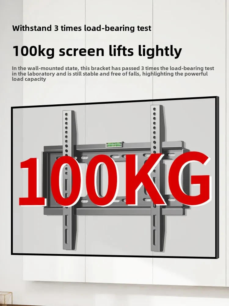 Suporte de parede universal para cabide de TV 324355657585   suporte de parede fixo em polegadas