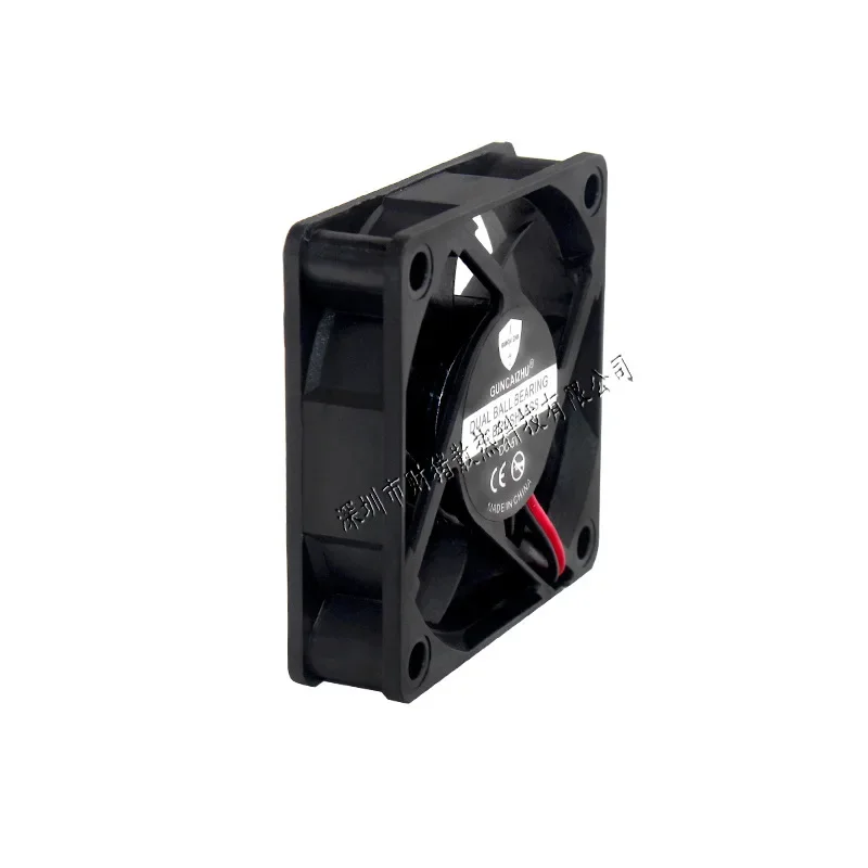 

pa НОВЫЙ 6015 60x60x15 мм Вентилятор охлаждения видеокарты Шарикоподшипник 5 В 12 В 24 В 0,22 А 4200 об/мин Вентилятор охлаждения с 2 контактами