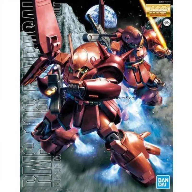 Genuine Bandai MG 1/100 RMS-108 Marasai Action Figures Mobile Suit GUNPLA  Anime Toys Assembled Model Kit Original Box