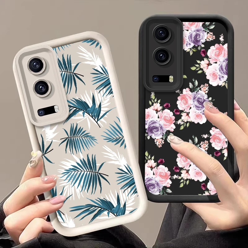 

Plant green leaves For Infinix Note 40 4G 30 12 Plus Zero 30 TECNO CAMON 20Pro 5G Hot 10 30i Smart 7 HD 6 8 Silicone Phone Case