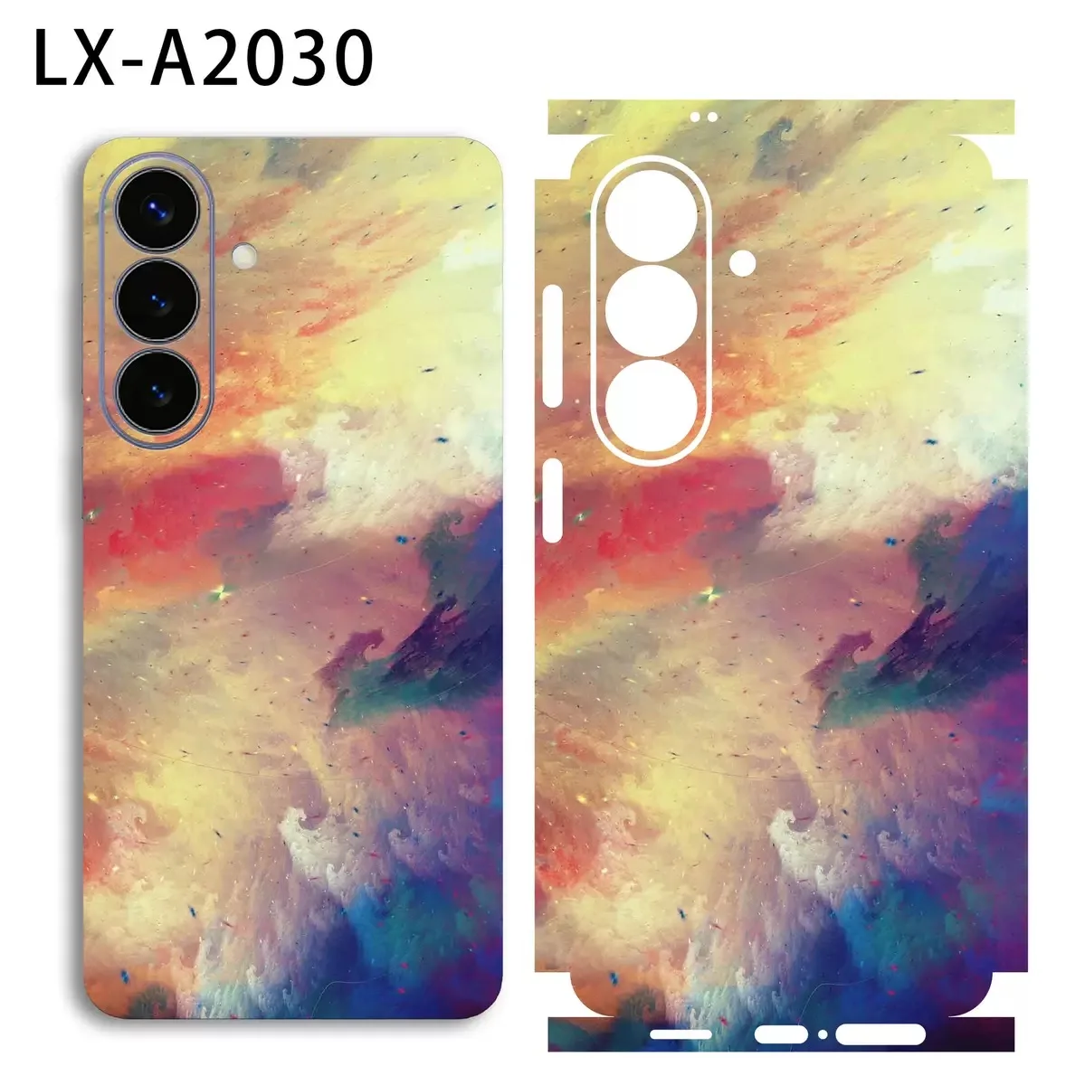 

HM Sticker Skin for Samsung S24 Ultra S26 S25 Ultra Phone Skin Wrap Back Film sticker Protective Decal