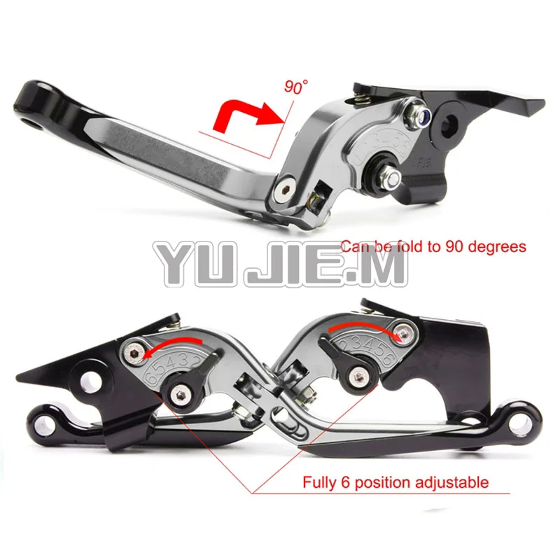 For VESPA GT 125/200 GTS 125ie 300ie Super GTS 250/ABS GTS250/300 Motorcycle Accessories Foldable Handle Levers Brake Lever Set