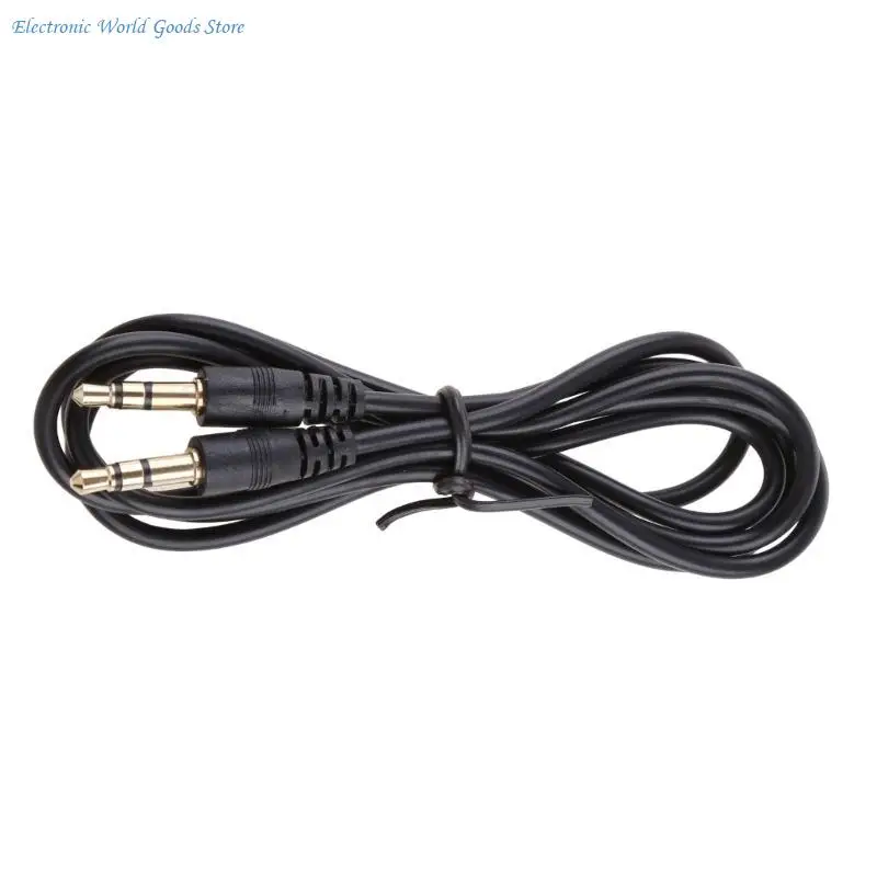 

A3PD 3.5mm to 3.5mm Adapter 3.5mm Male to 3.5mm Male Converter Gold-Plated Connector for Headphone