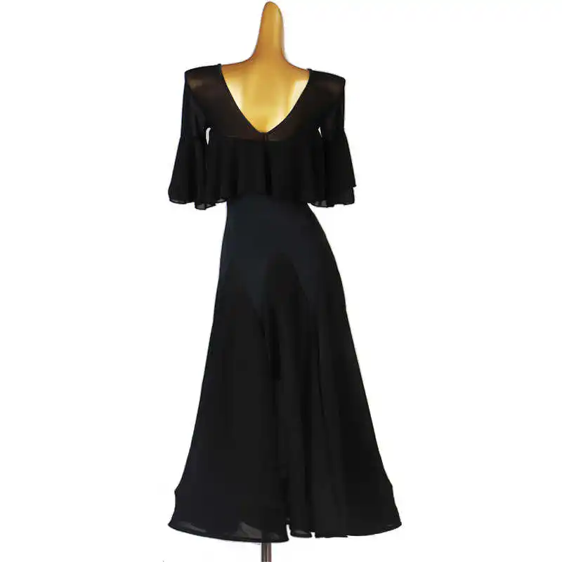 Nowa damska moda sportowa standardowa sukienka do tańca towarzyskiego damska walcowa elegancka sukienka wysokiej jakości nowoczesna dla dorosłych na bal miejski