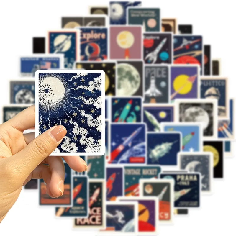 50PCS Cartoon personalisierte Raum Reise Planer kreative Graffiti dekorative Aufkleber