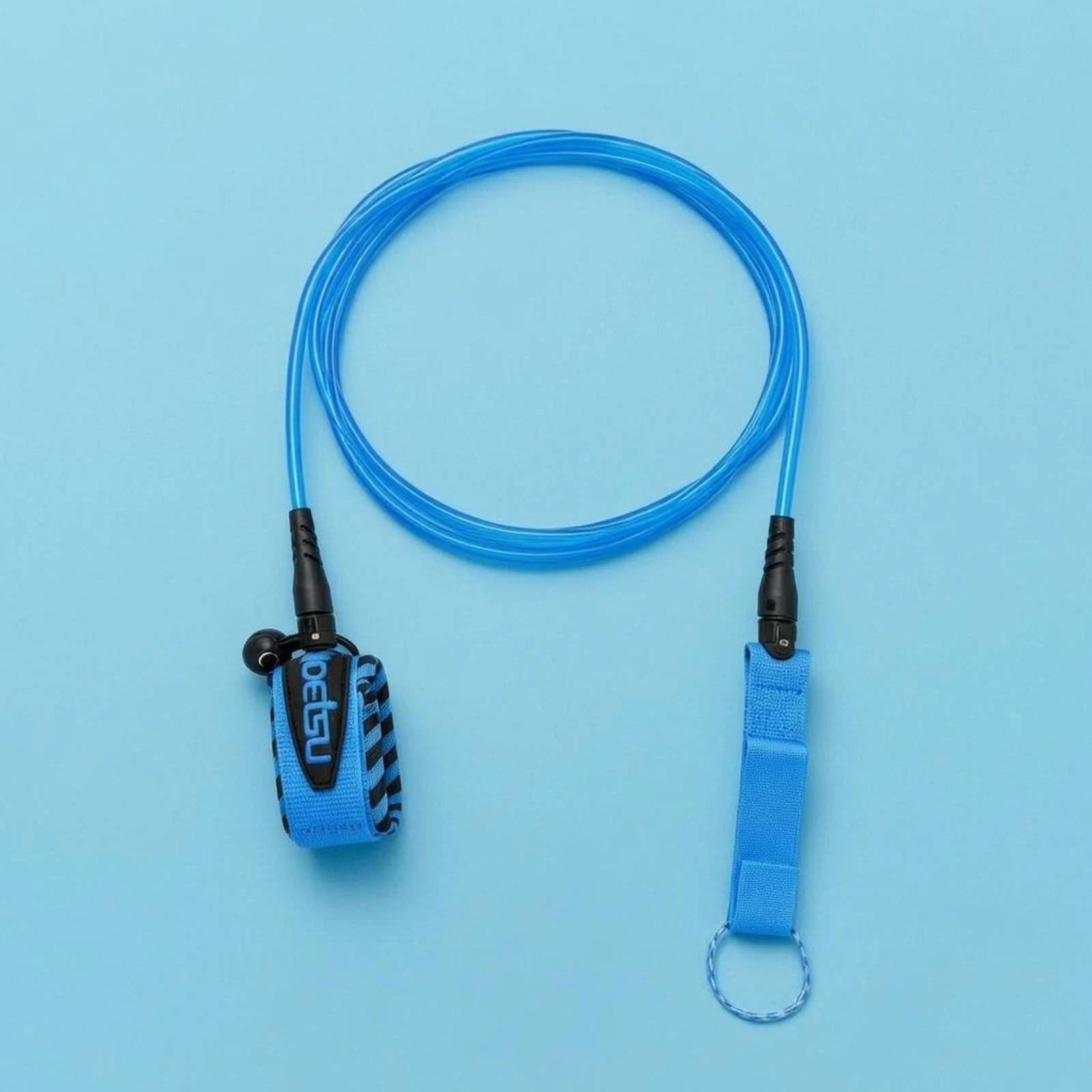 

Coiled Paddle Board Leash Elastic Coiled Wave Riding Leash Paddle Board Ankle Strap Long-Lasting TPU Cord Water Sports Gear