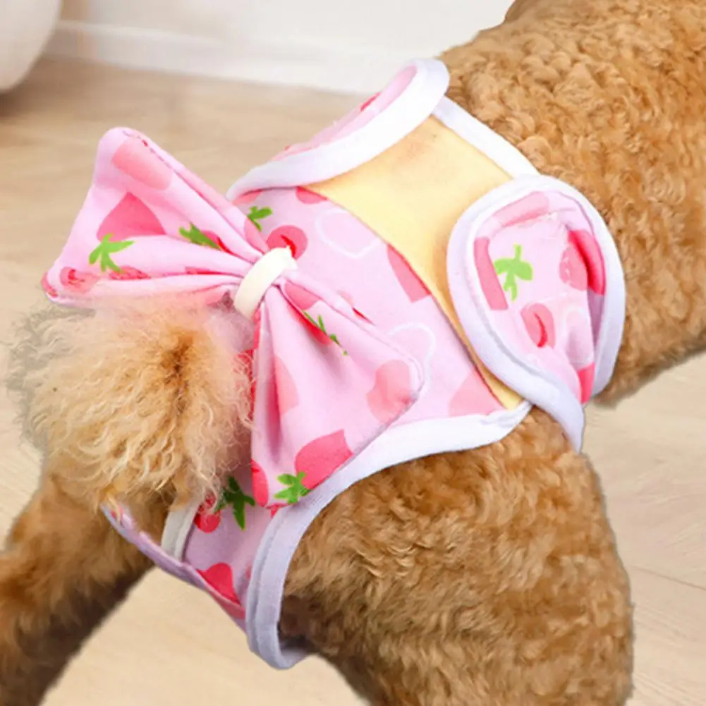 Female Dog Diaper Washable Dog Diapers Physiological Panties for Female Dogs Heat Breathable Pet Shorts for Puppy for Pet