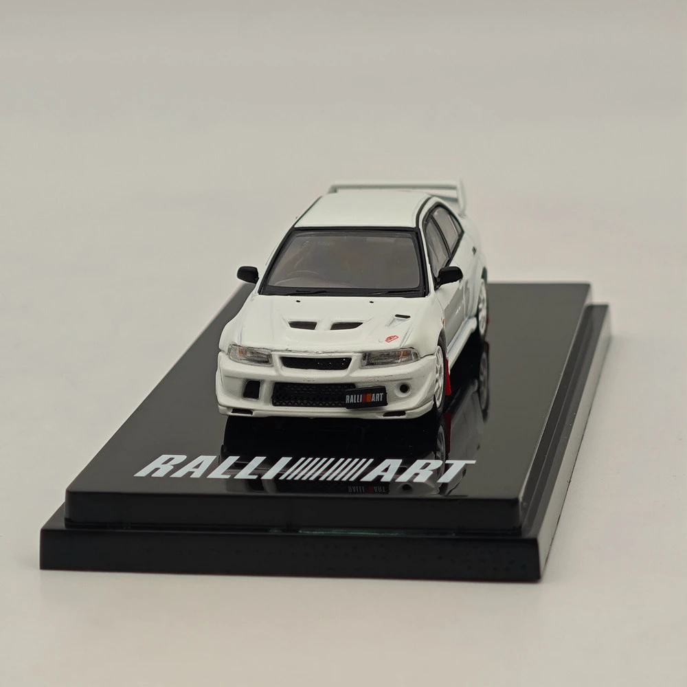 1/64 Hobby Japan Lancer RS Evolution VI Monte Carlo Edition Scortia White HJ643033BW Diecast Model Car Limited Collection