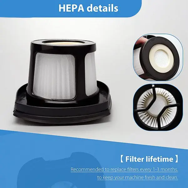 A09G-3 حزمة مرشحات لبيسيل 2390 2390A 2389 الحيوانات الأليفة ممحاة الشعر اللاسلكي الحيوانات الأليفة اليد المكانس جزء 614212 1614203 1614204