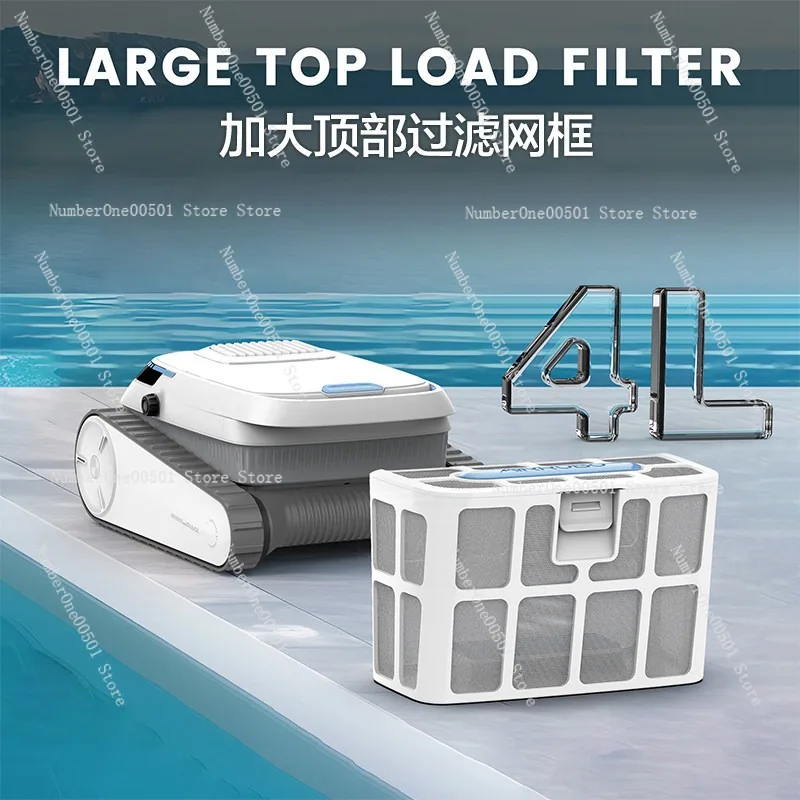 PC10 Automatic Pool Cleaner Robot Wireless Underwater Vacuum