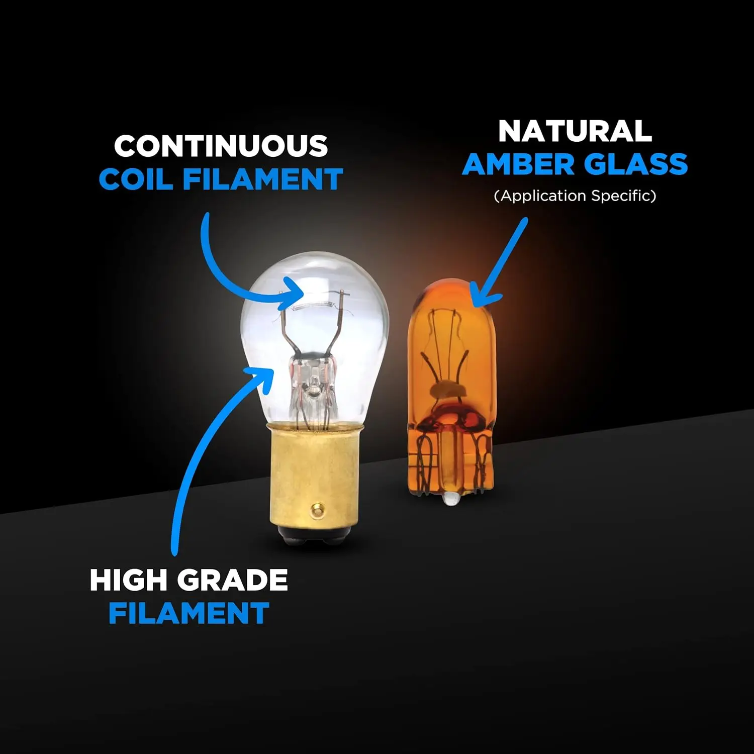 Lighting BP168 Standard Multi-Purpose Light Bulb Card of 2