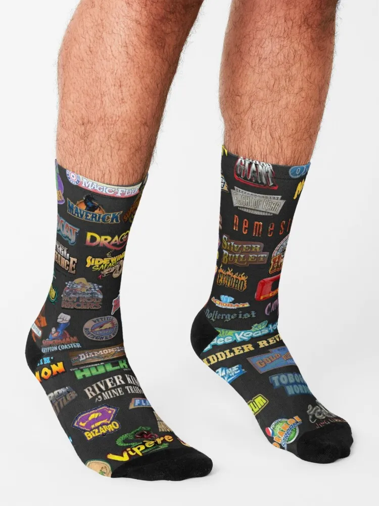 Achterbahnen Socken
