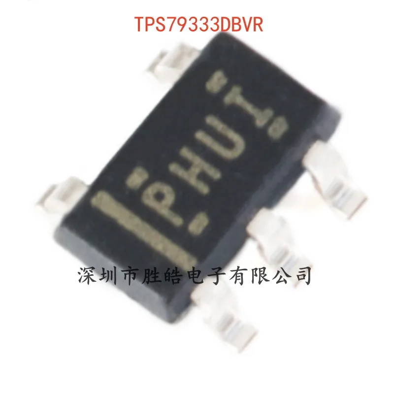 (10PCS)  NEW  TPS79333DBVR     3.3V 200mA   Low Differential Voltage Linear Regulator Chip   SOT23-5   Integrated Circuit