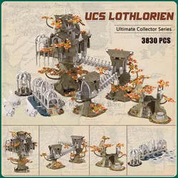 UCS Lothlorien Movie Scense Moc Building Blocks Famous Castle Architecture Technology Bricks DIY Assembly Toys Xmas Gifts