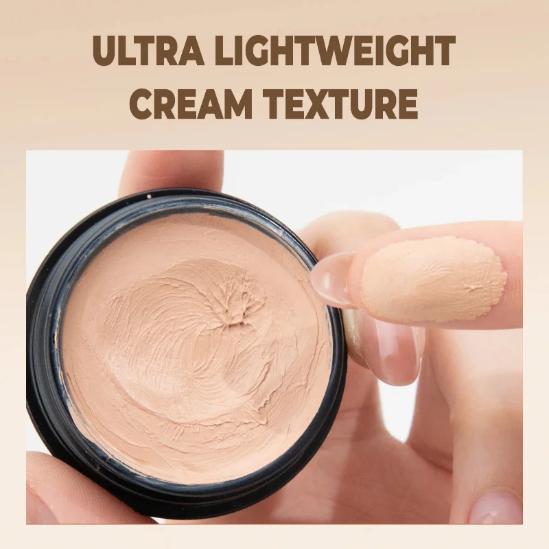 خافي عيوب البشرة المرطب وكريم كونتور - تغطية كاملة، خافي عيوب العين يدوم طويلاً لتصحيح المكياج ذو المظهر المثالي