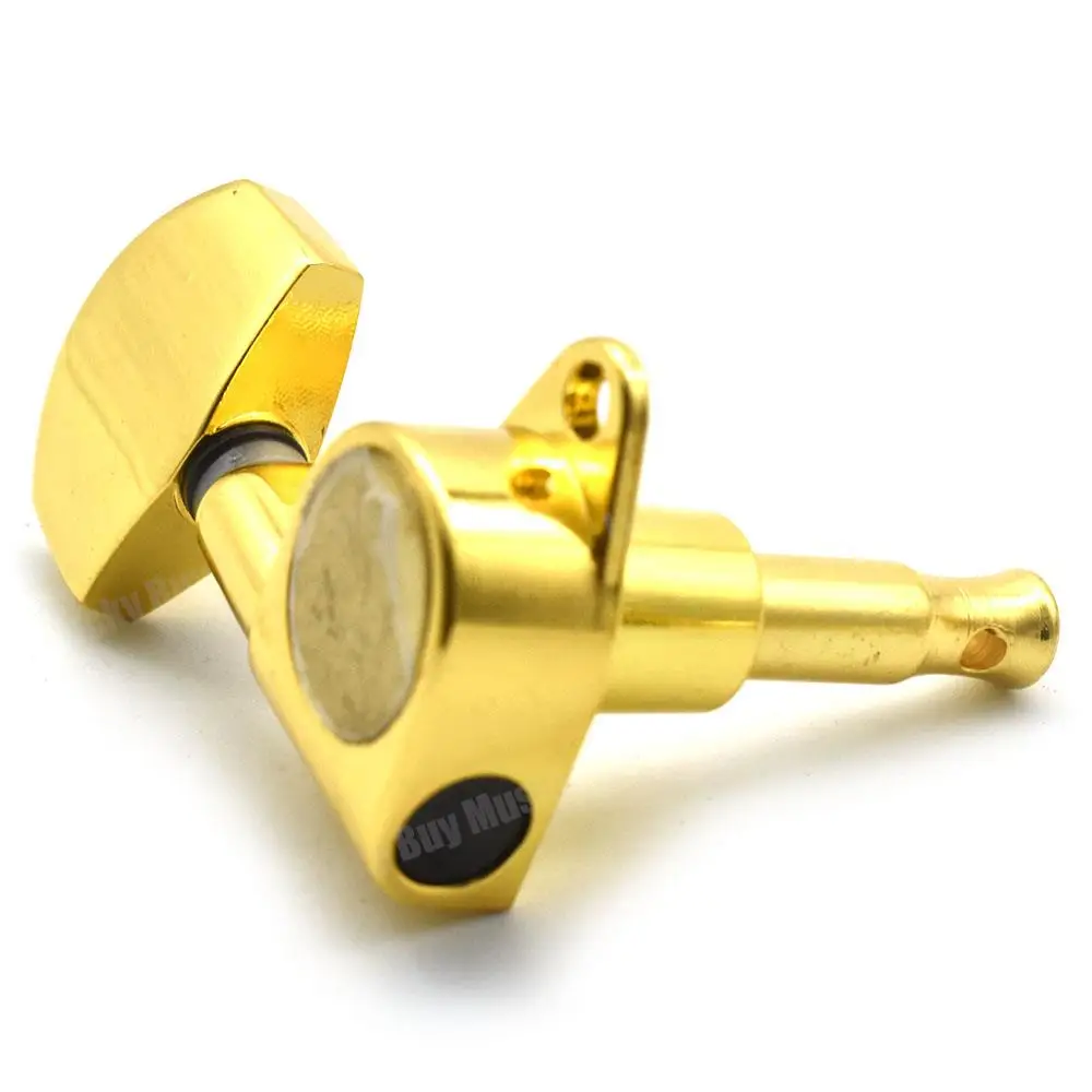 الذهب 90 درجة ضبط الغيتار الوتد مفتاح موالف آلة رئيس قفل سلاسل المستقبلون الوتد للجيتار الكهربائي الصوتي