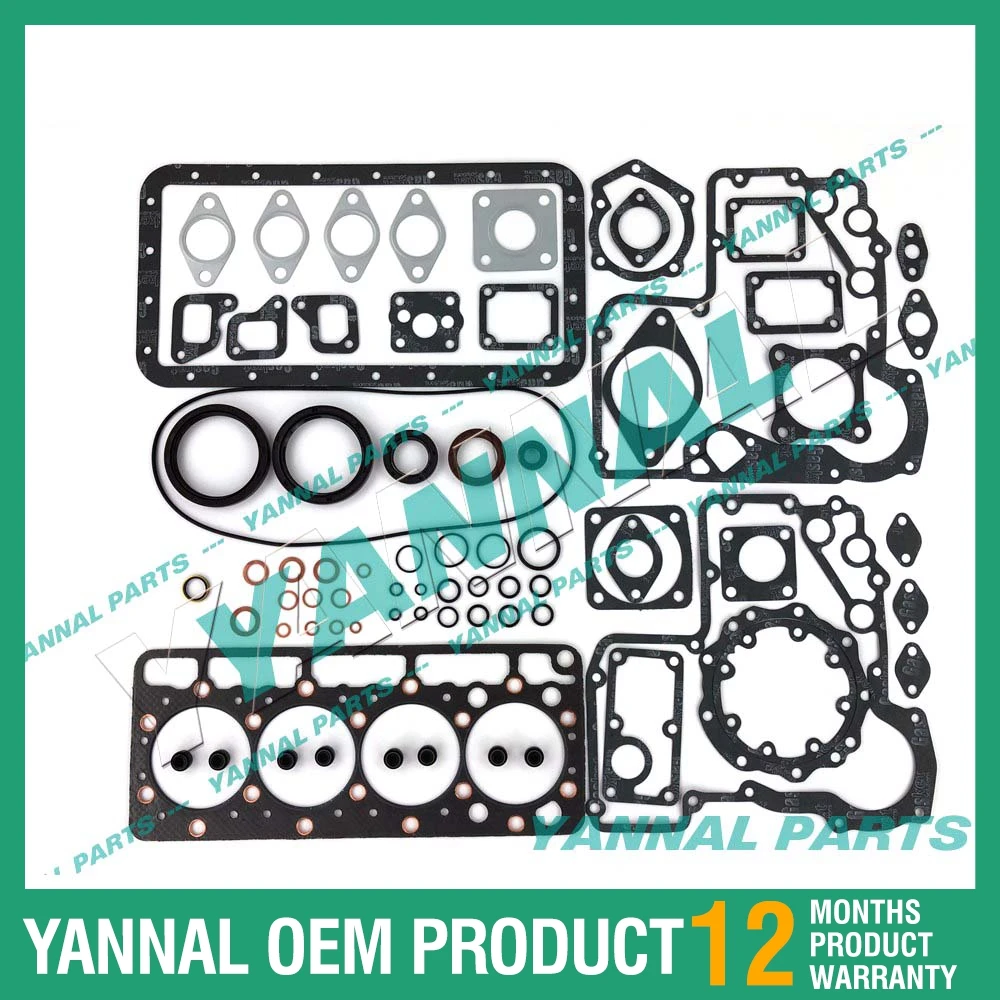 

Full Gasket Kit For Kubota V1200 Engine B2150 B9200 Tractor Aftermarket Parts