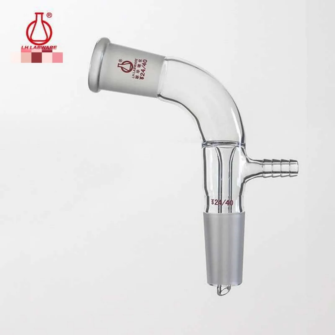 105 ° vacuum receiving tube tail connection distillation elbow 14 * 2 19 * 2 24 * 2 LH-127