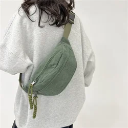 Large Waist Bags 2025 Belly Bag Woman Shoulder Crossbody Chest Bag Hip Sack Girl Fanny Packs for Women Belt Bum Pouch Banana