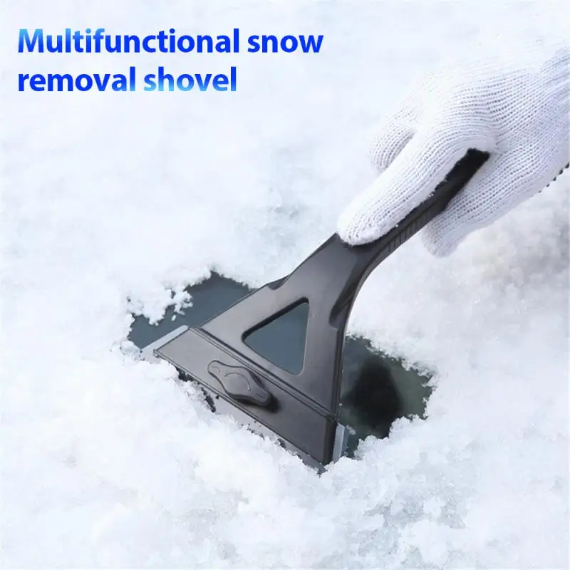 

Mutifunctional Windshield Ice Scraper Sbt-4107 Portable Long Service Life Convenient To Operate Anti-skid Design Car Accessories