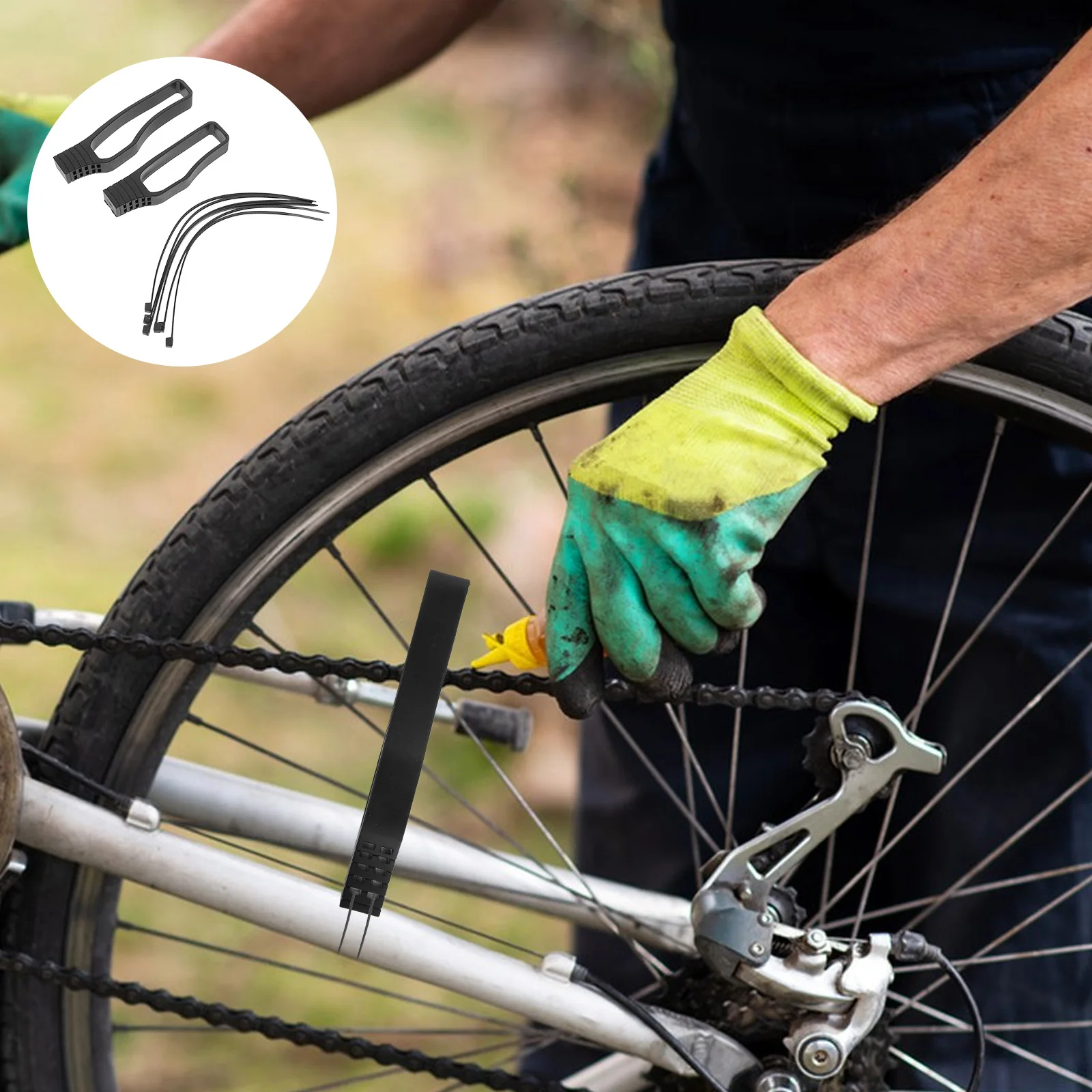 

Bicycle Guard Protector For Mountain Road Protection Durable Frame Protector Easy Install Bike Accessories Mountain Bike