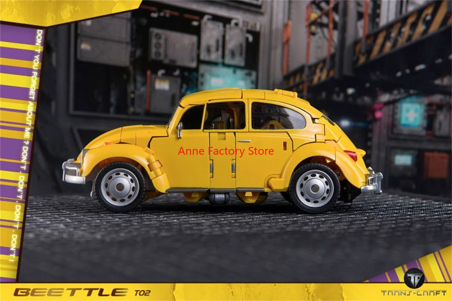 Auf Lager Transcraft TC-02 BEE Neueste Version Battle Damage Old Painted Version MPM Transformation Diagram