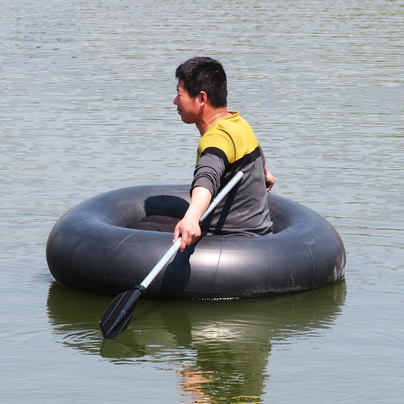 Tire inner tube boat thickened butyl rubber rubber under net boat leather canoe inflatable boat fishing boat self-made