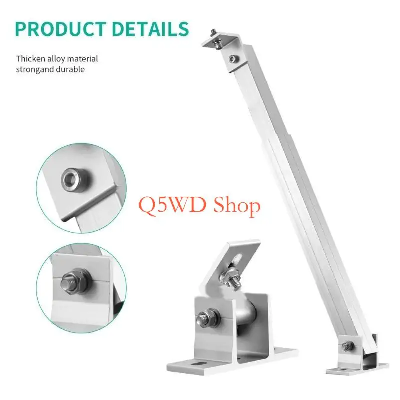 

Q5WD Solar Panel Mounting Bracket Module Bracket Individually Mounting Adjustable
