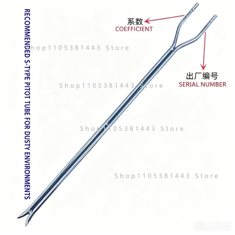 Mounting Ferrule for Air Duct Installation Ø6mm & Ø8mm Optional L-Type & S-Type Pitot Static Tube