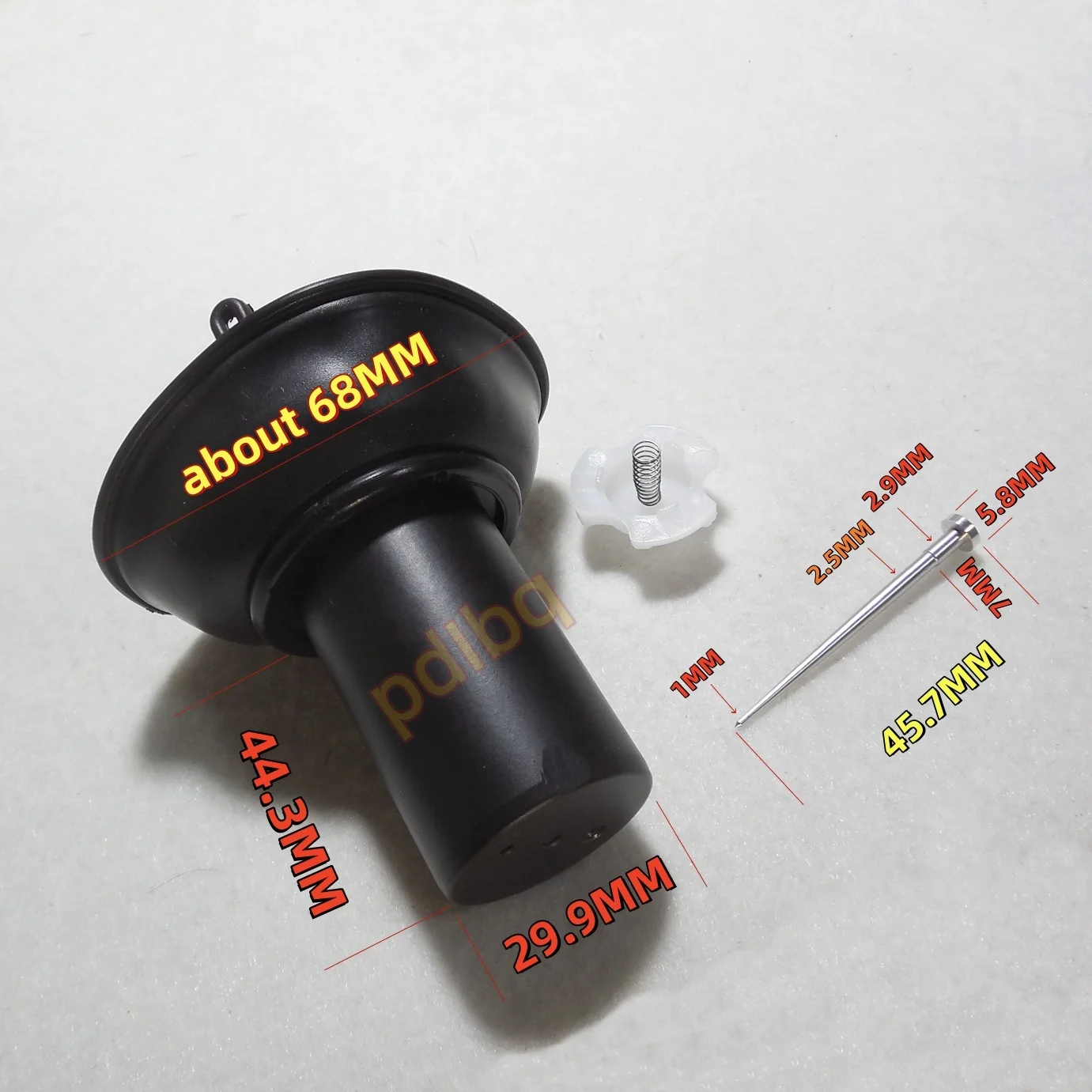 

For Honda Shadow VT750CC (2004-2009) motorcycles Carburetor plunger assembly (single carburetor version) with long needle