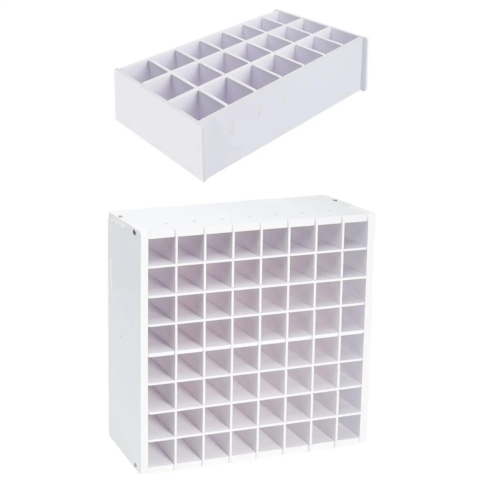 Watercolor Paint Storage Rack Paints Organizer Holder for Acrylic Tubes Oil Dye Bottles Pigments Craft Desk Display Shelf PVC