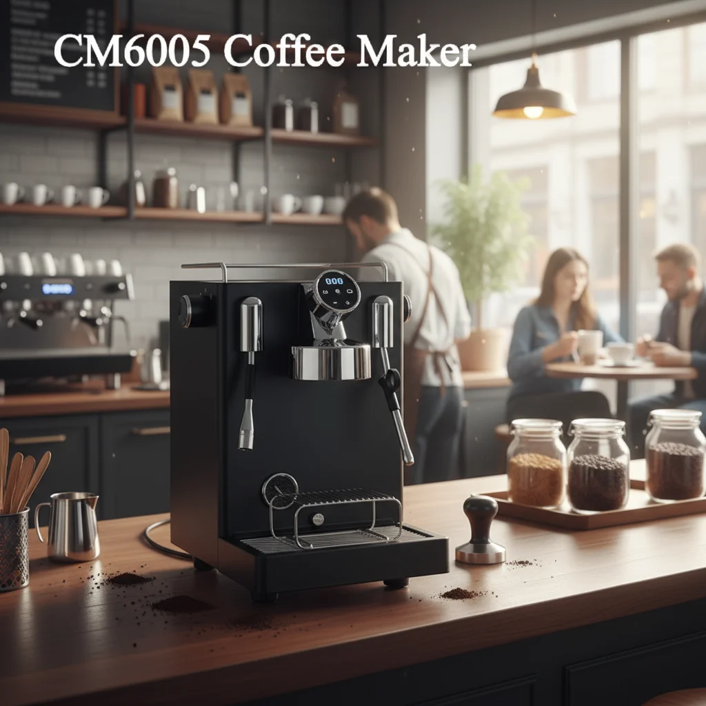 

CAFOVO CM6005 Espresso Machine 3100W Dual Pump Triple Boiler PID Temperature Control 3-Hole Steam Wand Cafe Home Use Commercial