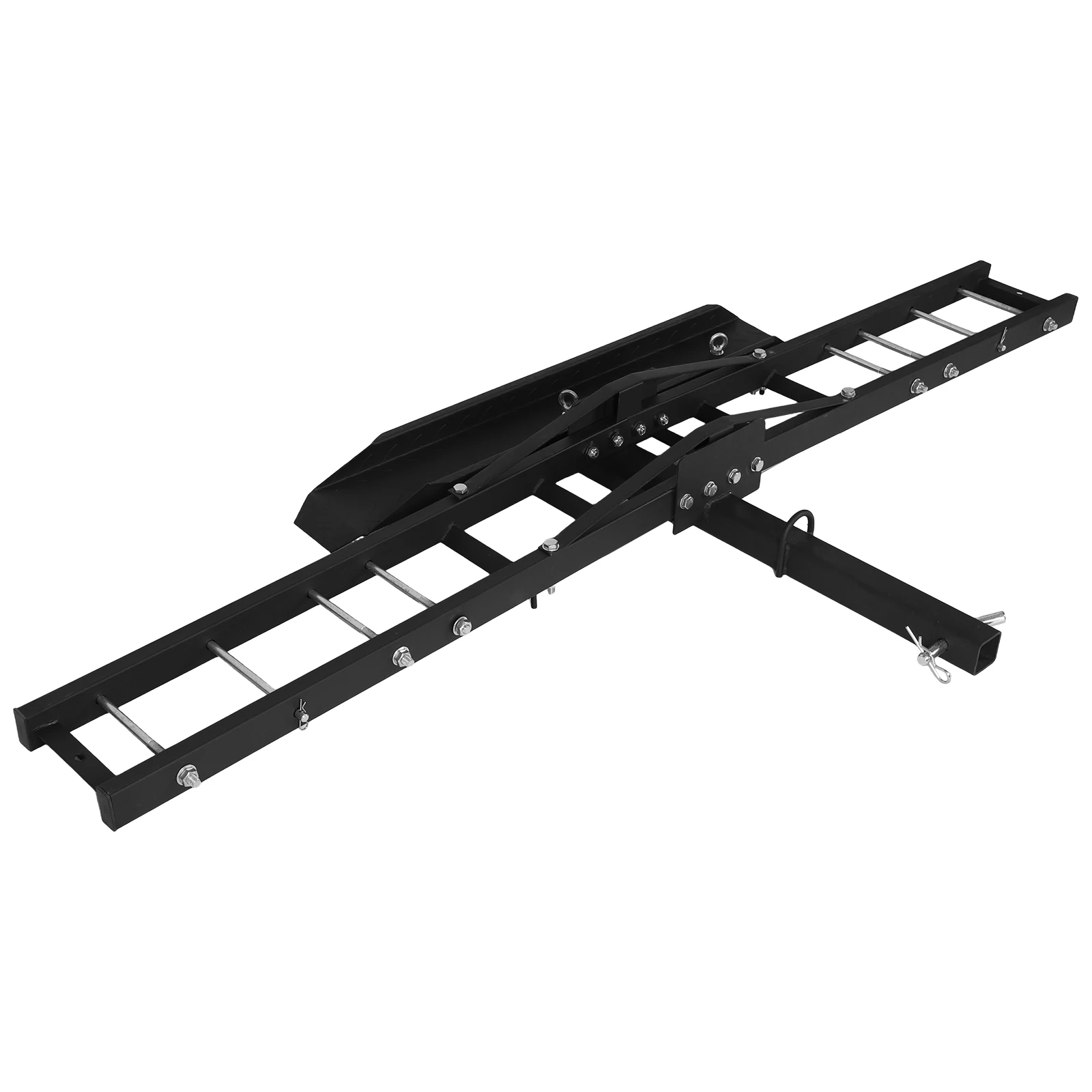 Portador de enganche para motocicleta, rampa Universal antiinclinación para motocicleta, estantes plegables para bicicletas eléctricas para SUV, coches, camiones, furgonetas