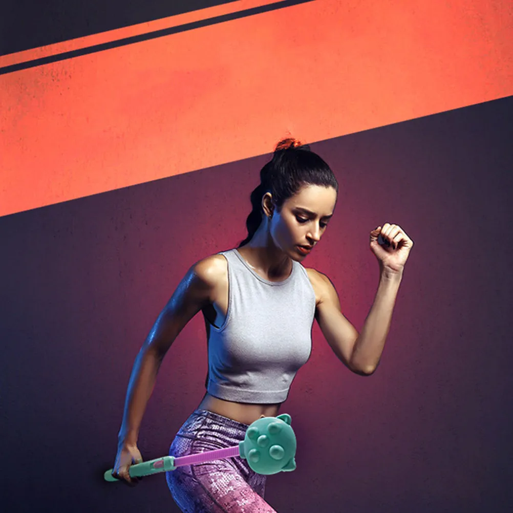 

Телескопический массажный молоток для тела, портативный инструмент для расслабления мышц всего тела, снятия боли в спине, шее, плечах и ногах