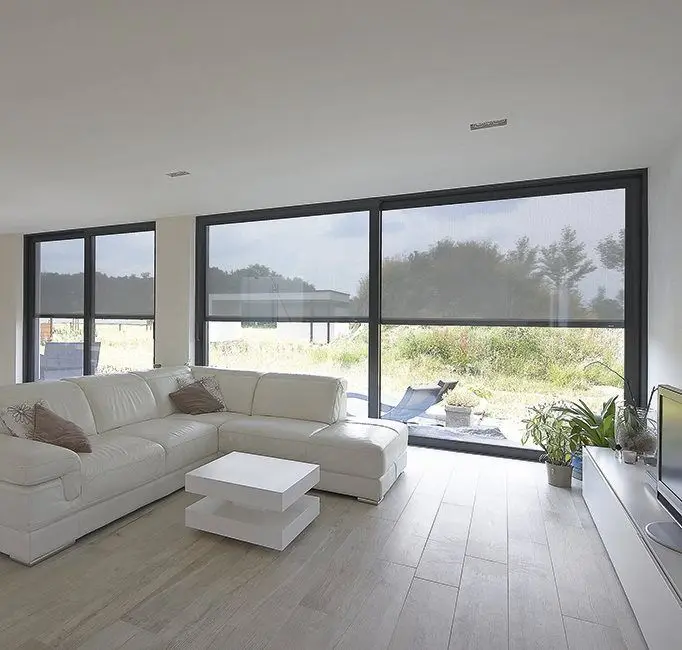 Factory House Slide Door Double Glazed Glass Patio Door Exterior Panorama Balcony Thermally Break Aluminum Sliding Doors