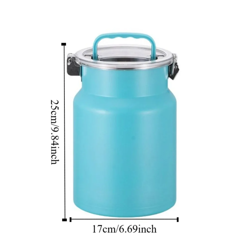 Insect-Proof Stainless Steel Sealed Tank Extra Thick Moisture-Proof Fresh Keeping Tank Large Capacity Colorful Rice Can Kitchen