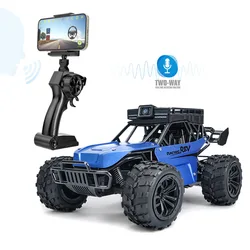 4K Camera Two-Way Voice WIFI FPV RC Car 2.4Ghz APP Control Shock Absorber High Speed Remote Control Car With 4K HD Camera Truck