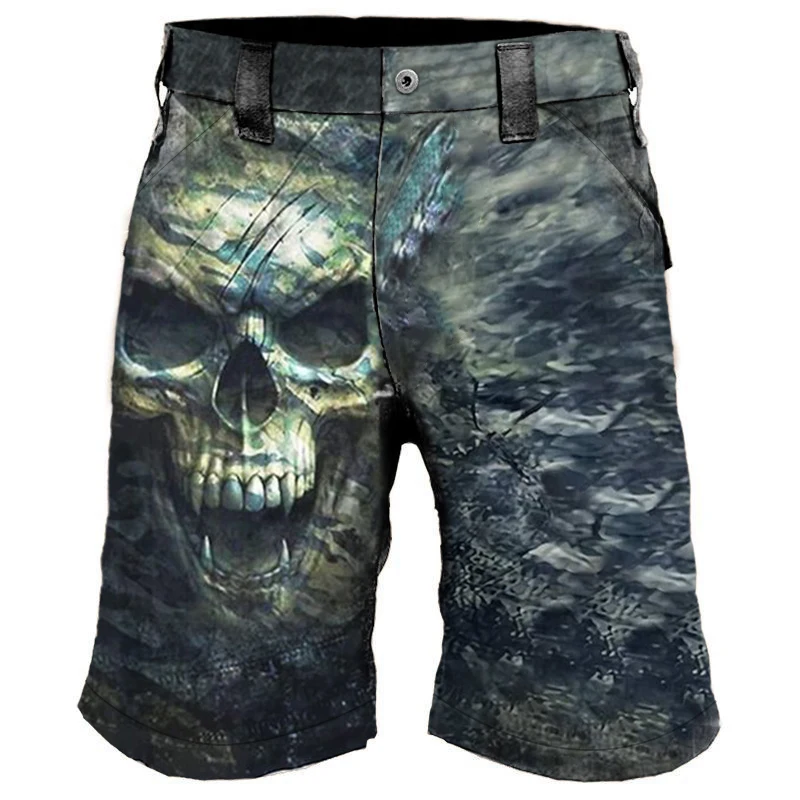 New Summer American Outdoor Street Work Pants Men\'s Fashion Shorts Loose Straight Leg Casual Outdoor Street Shorts