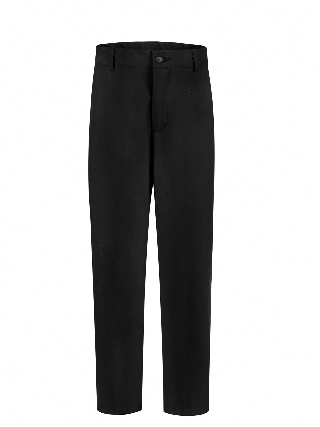 

Black Flat Front Formal Pants for Boys, School Uniform or Wedding Wear, Sizes 4-16