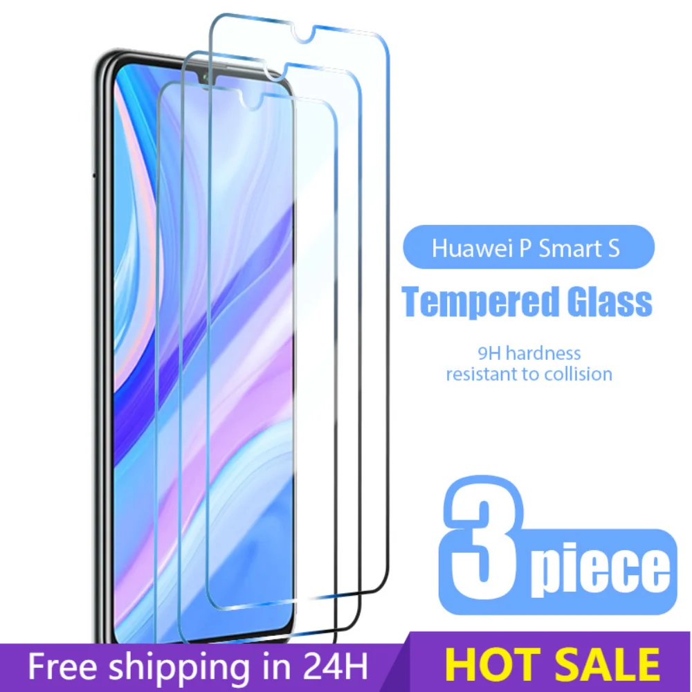 Film de protection avant anti-rayures, 3 pièces, en verre pour Huawei Y7 Y6 Prime Y5 2018 Y9 Y7 Y6 Prime Y5 2019