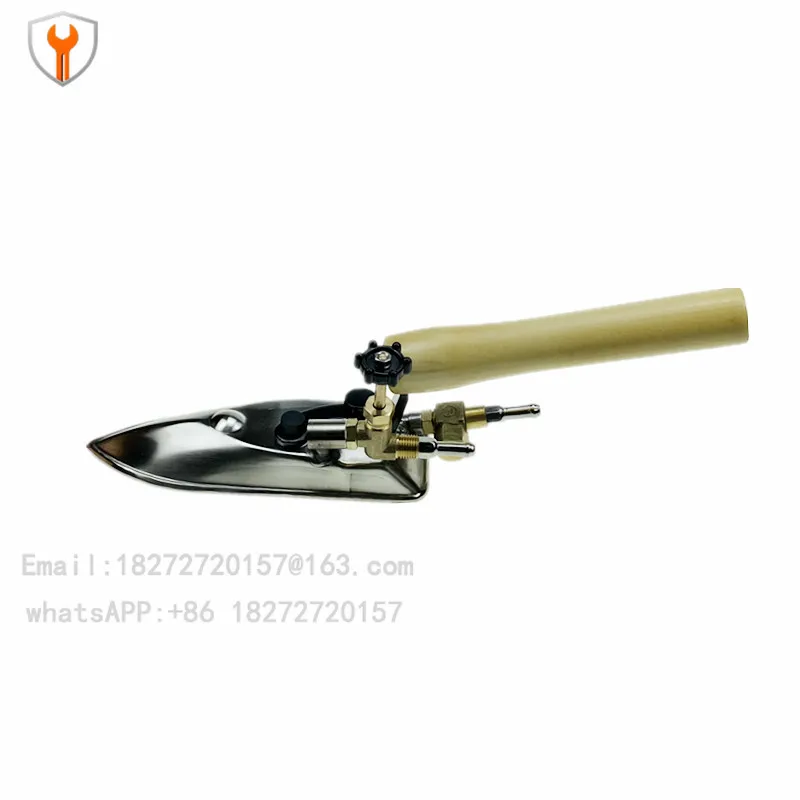 

Industrial boiler full steam ironing wall covering iron 11 air outlet holes hanging ironing curtain hot glue wall covering