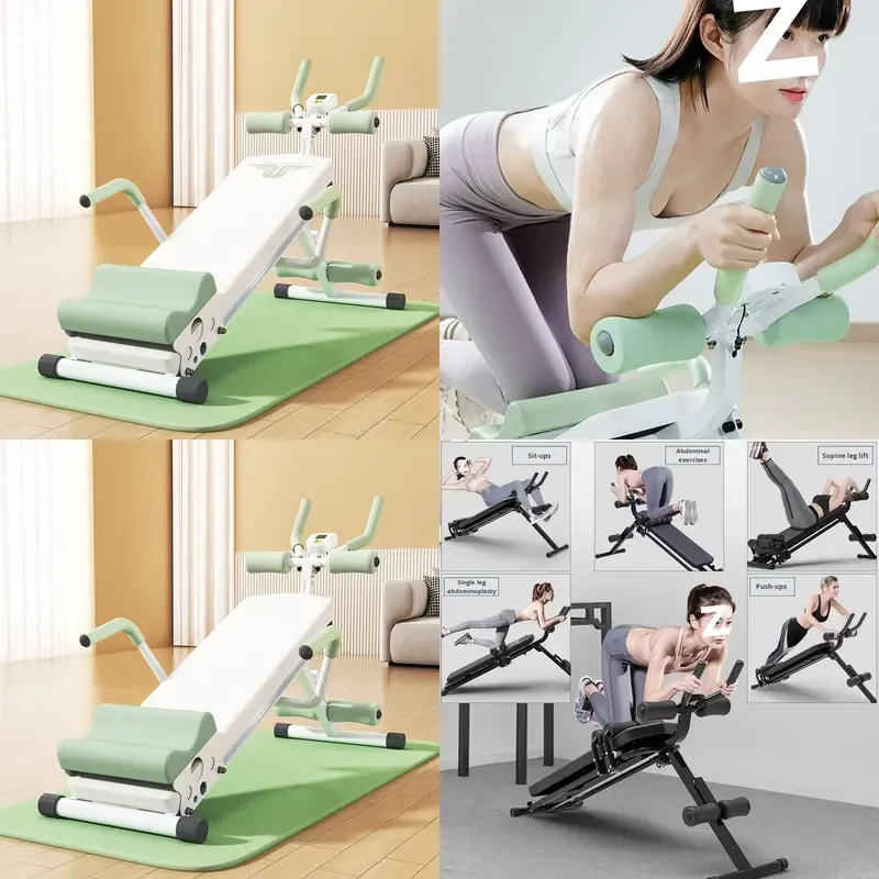 Multifunctional Home Waist Trainer Abdominal Curling Machine Sit Up Assist Device Slimming Sports Equipment