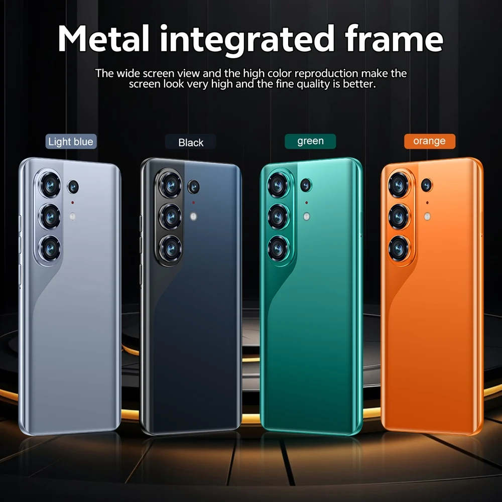 K-Touch Mobile Phones For S26 Ultra 7.3 Inch Smartphone Android 15 Cell Phone 8000mAh Face Unlock 5G Dual SIM 16+48MP Camera Cellphones For Men Women Gifts
