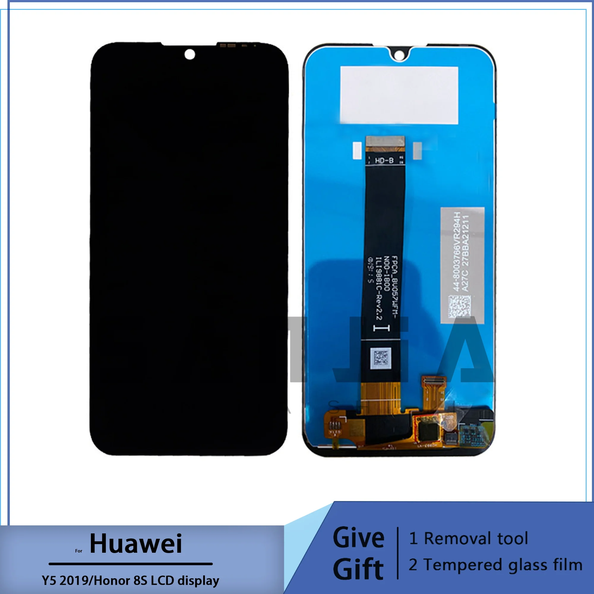 

For huawei honor 8s lcd display touch screen digitizer assembly for 5.71 huawei huawei y5 2019 phone with