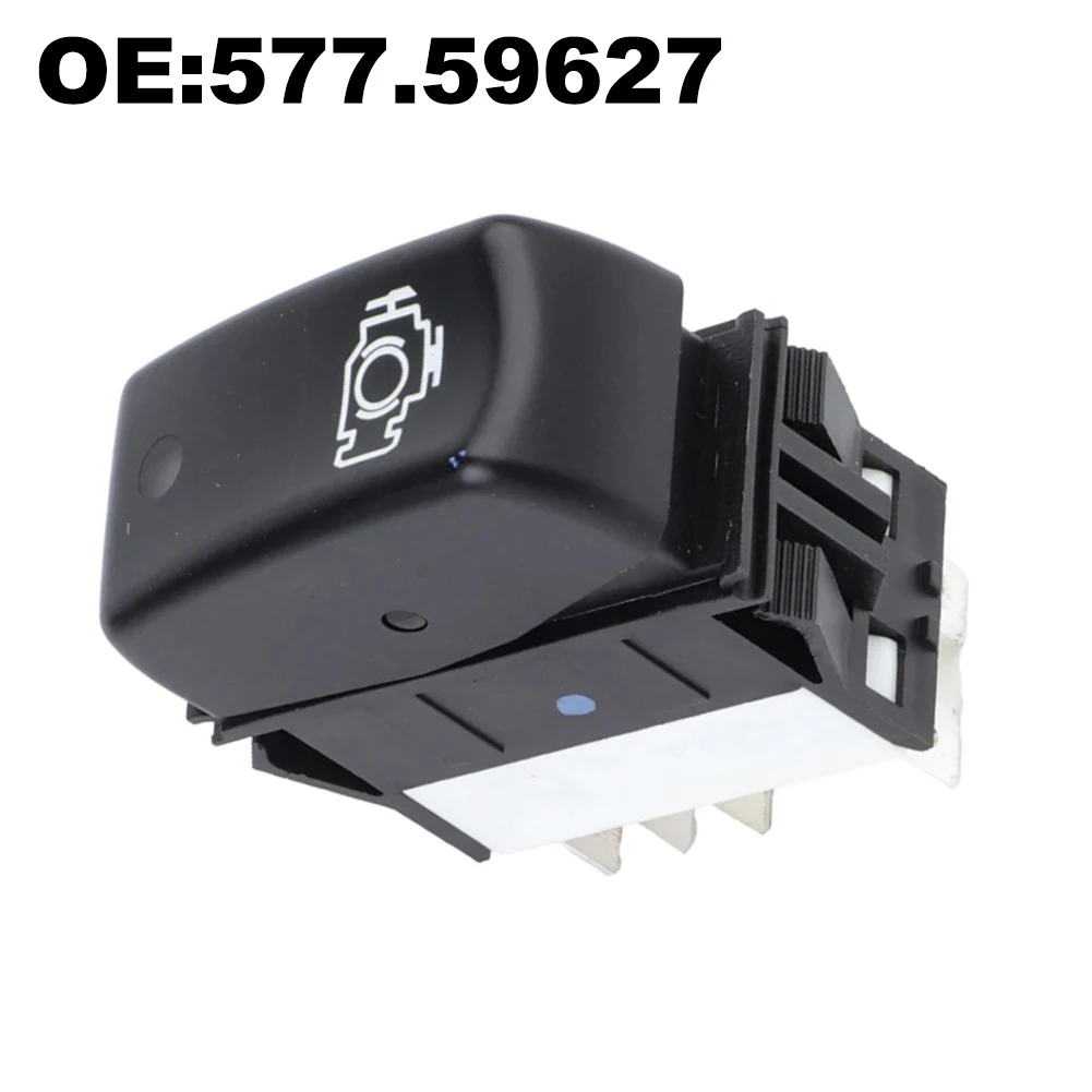 

P27104016 57759627 Trailer Brake Switch Heavy-duty Design Robust Construction Easy Installation Brake Control Switch BLACK